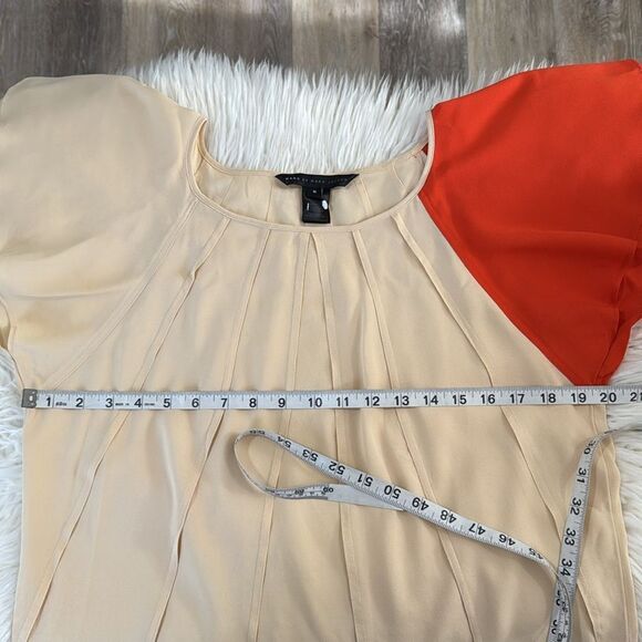 MARC BY MARC JACOBS TOP 100% SILK NWOT SIZE M - Picture 5 of 7